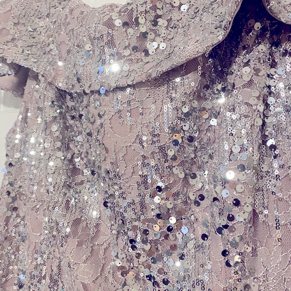 *NWT* Alex Evenings Off Shoulder Gown - Picture 3 of 6